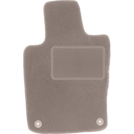 Alfombrilla beige para el conductor para Porsche Panamera fastback (2009-2016)