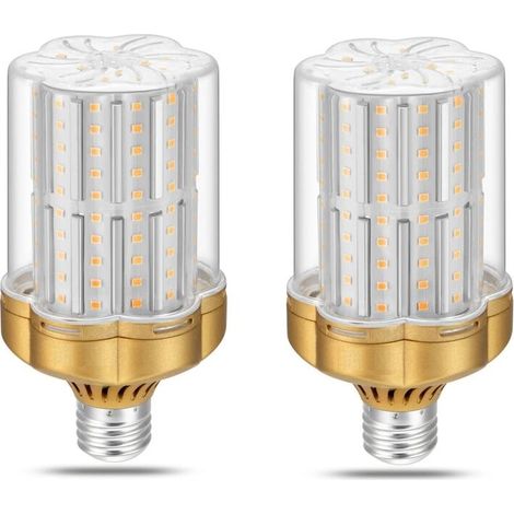Lot de 2 Ampoule LED E27 30W, Blanc Chaud 3000K (Équivalent 250W Ampoule Incandescente) 3500LM Non Dimmable, Sans Scintillement (1/4)