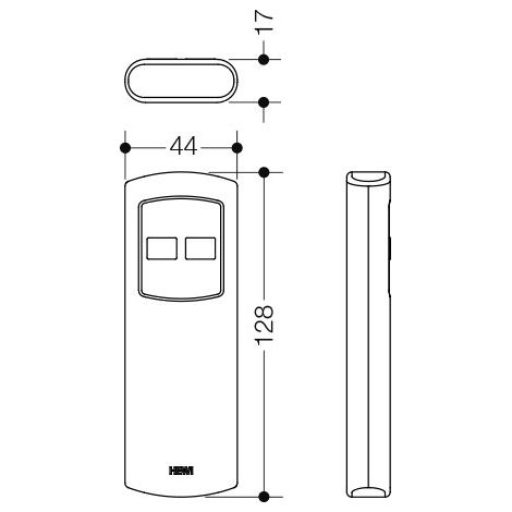 HEWI 65056 Télécommande (1/3)