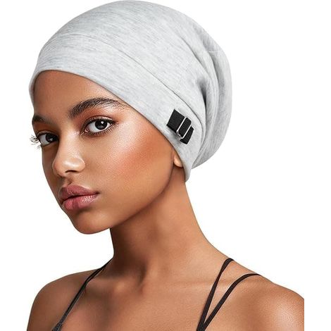 Bonnet satin soyeux, compatible avec les soins capillaires – bonnet de nuit luxueux (1/5)