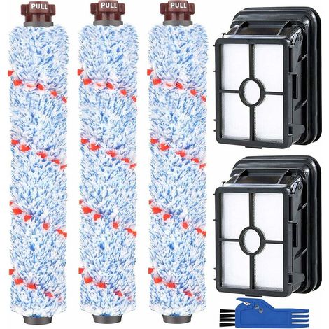 Kit Remplacement Brosse Rouleau Filtres Bissell Crosswave 17132 et 2225N Series Accessoires de Nettoyage Bissell Crosswave thsinde (1/5)