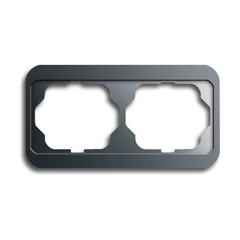Plaque de finition Busch-Jaeger 1754-0-1629 acier platinum