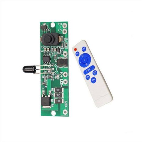 Circuit D'Éclairage Solaire - Détection Radar Humaine - Tension LED 2,8 V à 3,3 V - Compatible Batterie 3,2 V / 3,7 V - 1 Pièce (1/5)