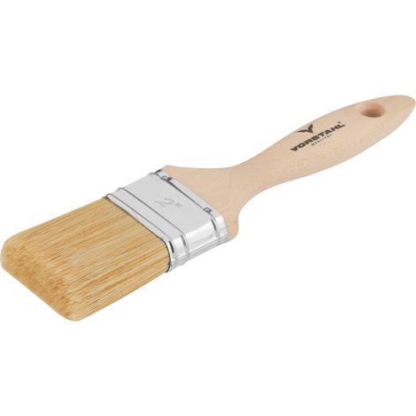 Pinceau plat en bois pour peintures et vernis 25 mm Vorstahl (1/4)