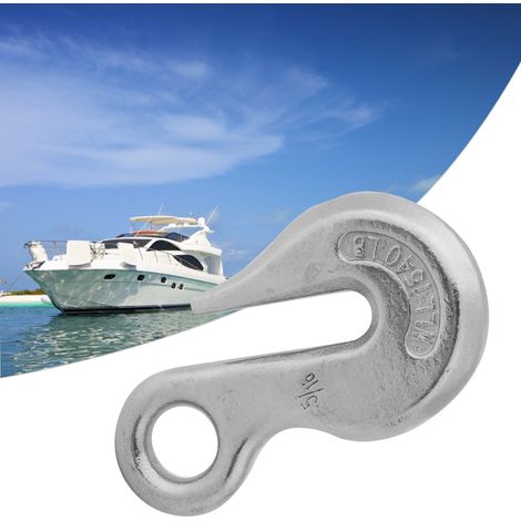 Crochet de Levage en Acier Inoxydable pour Kayak et Bateau à Rames, Accessoire Marine 5/16"