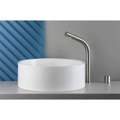 Mitigeur lavabo 2 trous INOX - CRISTINA ONDYNA SX22528 (1/2)