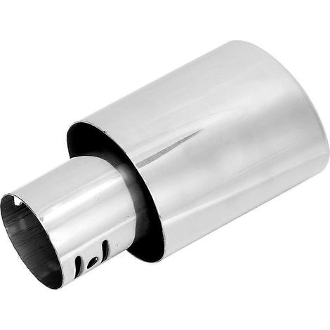 Embout d'échappement universel en acier inoxydable pour voiture, tuyau de silencieux arrière modifié, 50mm / 2 pouces.