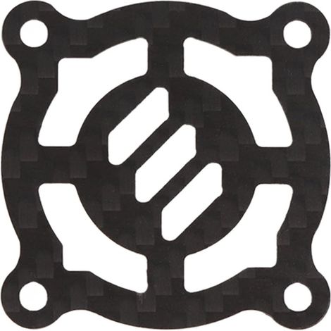 40 Mm Kohlefaser-Lüfterabdeckung, Leichter, Langlebiger Elektromotorschutz für RC-Autos und Boote (1/5)