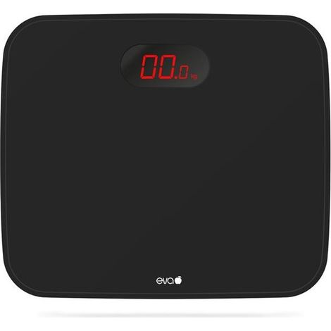 Bilancia Pesapersone Digitale in ABS Nero Max 200 Kg - 100 gr (1/2)