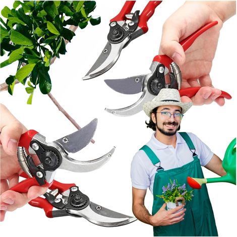Forbici da potatura manuali per siepi e rami fioriti (1 pezzo) (1/5)