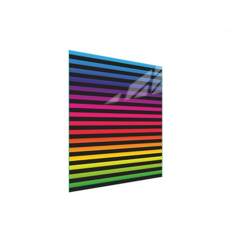 Glasschneidebrett 45x52 Bunt (1/5)