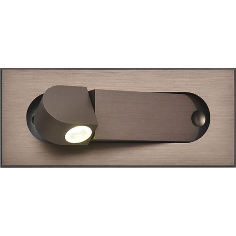 Lampe de Lecture LED Chevet - Murale encastrée à Rotation Libre (1/5)