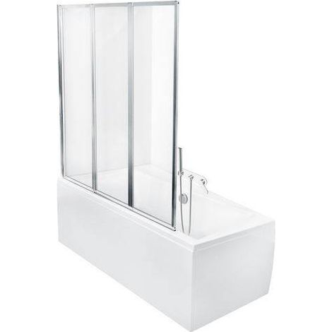 Pare baignoire CATRIX II - 3 volets 140x130cm