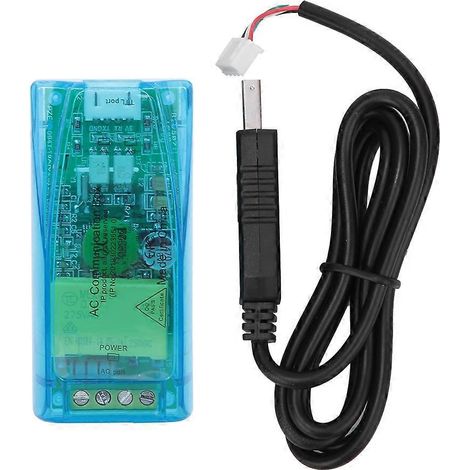 Leistungsüberwachungs-Kommunikationsmodul mit Gehäuse, PC-Software, USB-zu-TTL-Kabel, 10 A