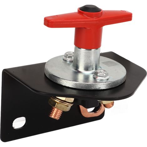 Interrupteur coupe-batterie 12 V-60 V avec plaque de verrouillage, goujon de 10 mm, 300 A, universel pour camping-car et yacht (1/5)