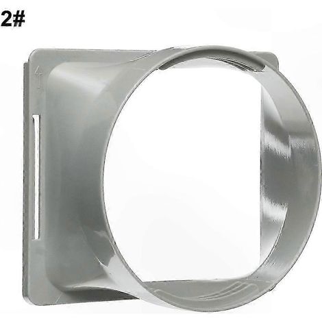 Adaptateur de conduit d'évacuation Ø5,9" pour climatiseur mobile, compatible avec unités séries C/H, raccord de sortie d'air, pièce de ventilation. (1/5)