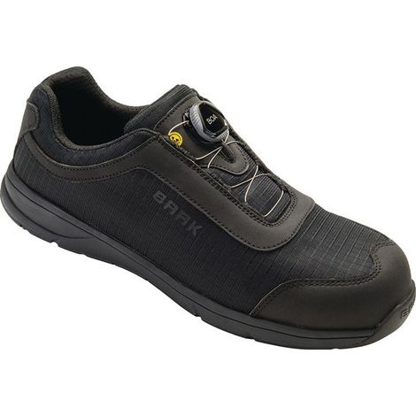 Zapato de seguridad Sam Talla 44 textiles negros Nylon BAAK