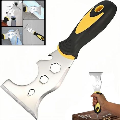 Outil de nettoyage de rouleau à peinture 13 en 1, en acier inoxydable, pour une utilisation pratique en entretien, réparation et bricolage.-AquaForge (1/5)