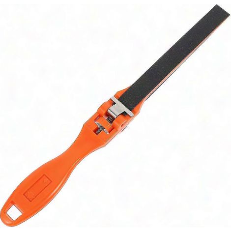 Aufsteckbarer Schleifpapierhalter zum Schleifen und Polieren – Handwerkzeug für Handwerker, zum Entgraten und für Instandhaltungsarbeiten, 26,9 x 3 x 1,8 cm, 1 Stück (1/3)