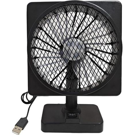 Ventilateur Voiture 12V Rotation 360 Degrés Silencieux (1/5)