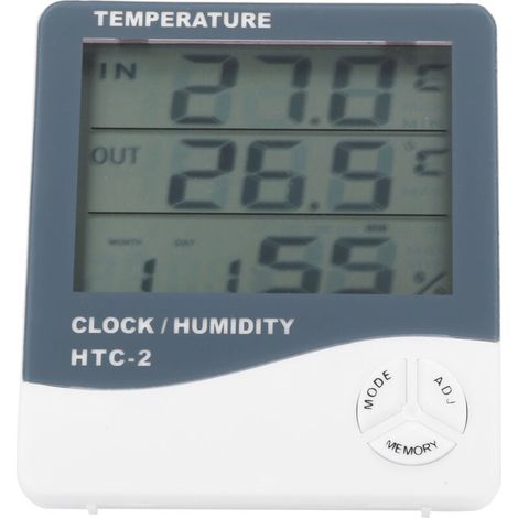 Thermomètre Hygromètre Intérieur Extérieur pour Mesurer Température et Humidité Précisément