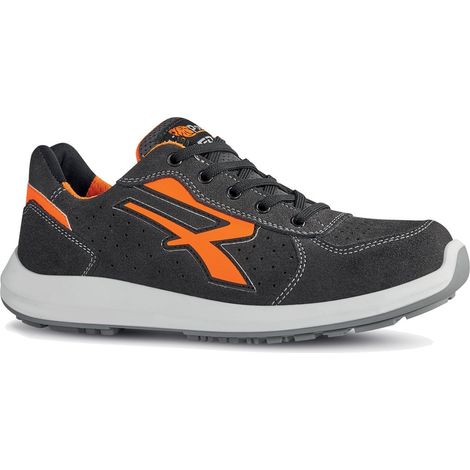 Scarpe Antinfortunistiche U Power Sirio S1p Grigio/Arancione 45 (1/5)