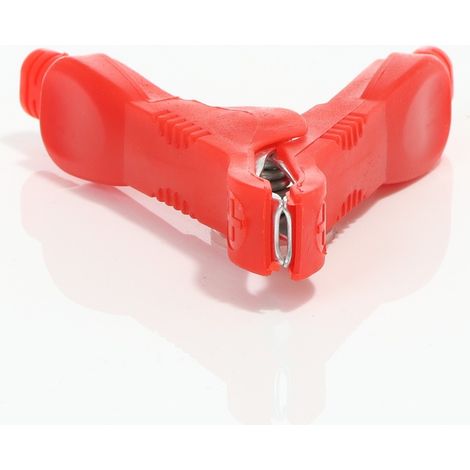 ELMAG Polklemme (rot +) - vollisoliert, 40 A, L=80 mm f. EUROCHARGE 60&120 (vormals Art. Nr. 9505300) (1/2)