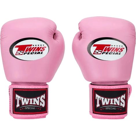 Guantes de boxeo Twins Special BGVL3, color rosa, 12 oz. (1/5)