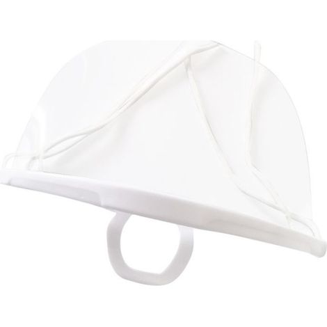 1 masque facial transparent, antibuée, imperméable, léger, pour personnel hôtelier, esthéticienne, cuisinier et traiteur (1/5)