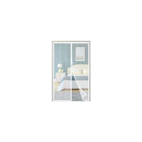 Moustiquaire porte fenêtre magnétique 120x210 cm – Maille ultra fine adhésive – Installation sans perçage – Garde l'air frais intérieur (1/5)