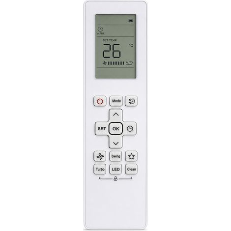 Télécommande de Climatisation Compatible avec Samsung RG10B(G)/BGEF (1/5)