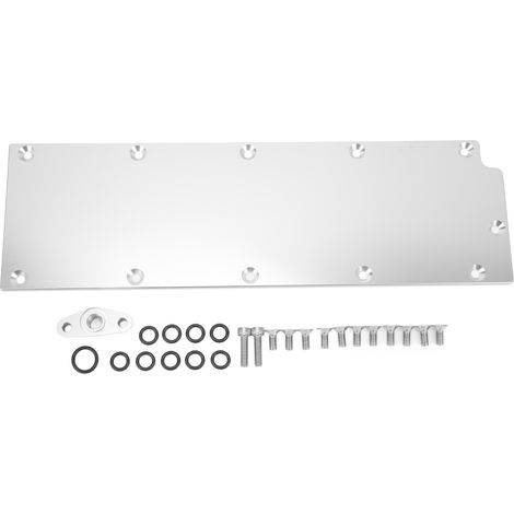 Engine Valley Pan Cover Plate Surface lisse de remplacement pour LS Gen 4 L99 LS3 DOD Supprimer (1/5)
