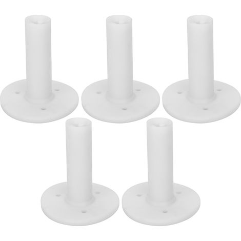 Lot de 5 porte-balles en caoutchouc pour practice, supports d'entraînement de golf, tees réutilisables pour tapis d'exercice (1/5)