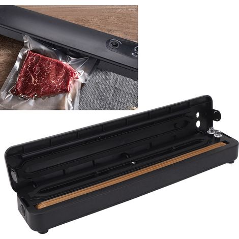 Selladora al vacío automática para alimentos – Incluye bolsas para envasar al vacío – ABS – Ancho máximo 26 cm – Compacta y ligera (1/5)