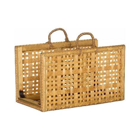 ANDREA HOUSE AX70235 Revistero De Bambú 41,5X23,5X25 Cm - ref: AX70235