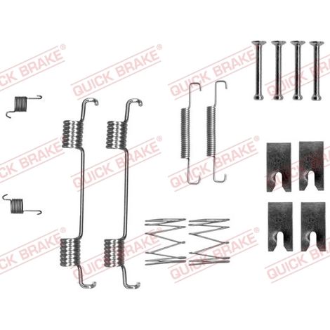 Kit d'accessoires, mâchoires de frein de stationnement Quick Brake 105-0023