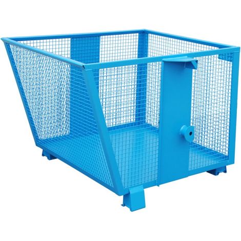 Bauer Südlohn Bac à grille BSK-G 90, peint, bleu clair