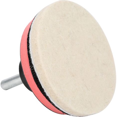 Traitement de polissage pour verre de montre de voiture et bracelet : 100 g de poudre à polir + disque de polissage en feutre de 80 mm. (1/5)