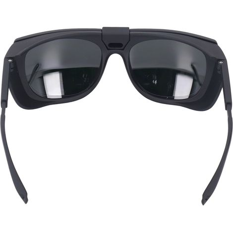 Lunettes de Protection Soudure TIG à Filtre Vert IR5.0, Couvercle Basculant pour Confort Optimal (1/5)
