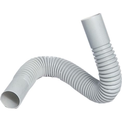 coude flexible - diamètre 25 mm - pour tube irl - gris - lot de 1 - iboco 20087