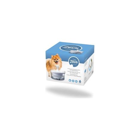 Bebedero fuente para perros pequeños Zeus Fresh & Clear - 1,5L (1/2)