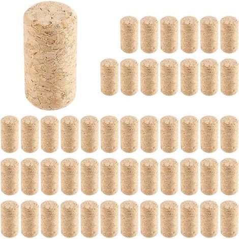Best Seller: 50 cork stoppers, compatible with wine and beer bottles. - AquaForge (1/4)