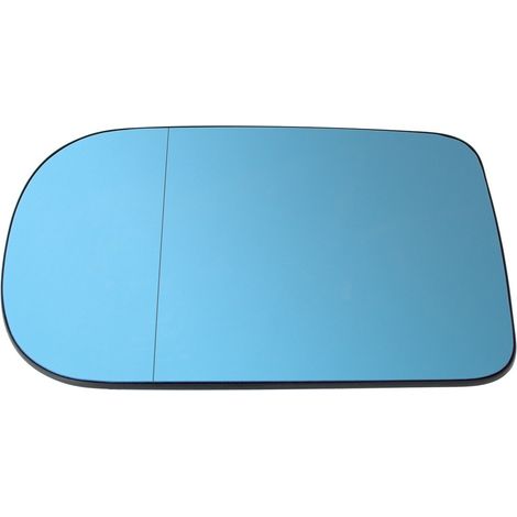 BMW Série 5 E39 96-04, insert de rétroviseur chauffant bleu gauche (1/5)