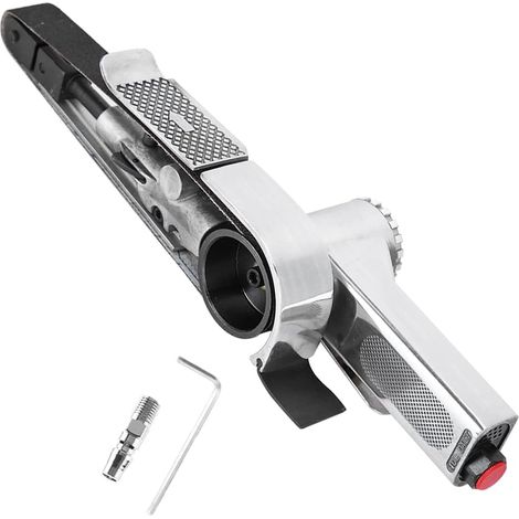 Ponceuse bois, Ponceuse a Bande Industrielle, Ponceuse Pneumatique, Lime electrique à bande, Lime a bois electrique, pour meubles bois verre métal 10 330mm/20 520mm(10 330mm) (1/5)