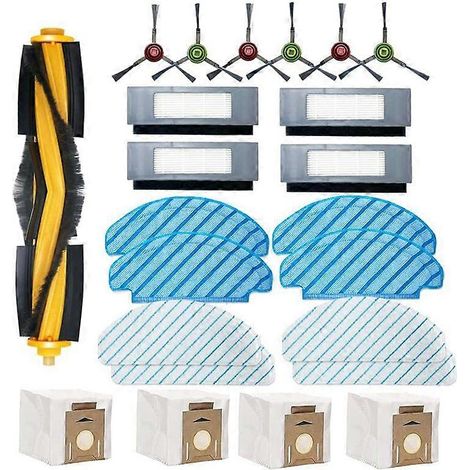 Ersatzteilset für den OZMO T8 Saugroboter – Ersatzteile, kompatibles Reinigungszubehör, Wartungsset mit Filtern und Bürsten, für den Heimgebrauch, einfache Wartung. (1/5)