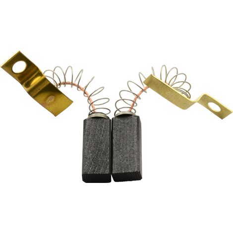 Balais de Charbon pour Felisatti Coupeuse/Scie TP176 - 6x9x20mm (1/2)