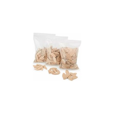 10( 20mm ) – Assortiment de 100 pièces – Pour assemblages stables et fraisage à lamelles – Compatible avec colle à bois (1/5)