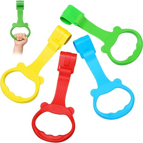 4 Pièces Anneau Parc Bebe, Anneaux pour Lit Bébé et Parc, Anneau de Lit Bébé, Anneaux pour l'entraînement de l'équilibre, Idéaux pour Aider Le Bébé à Se Lever du Berceau (1/5)