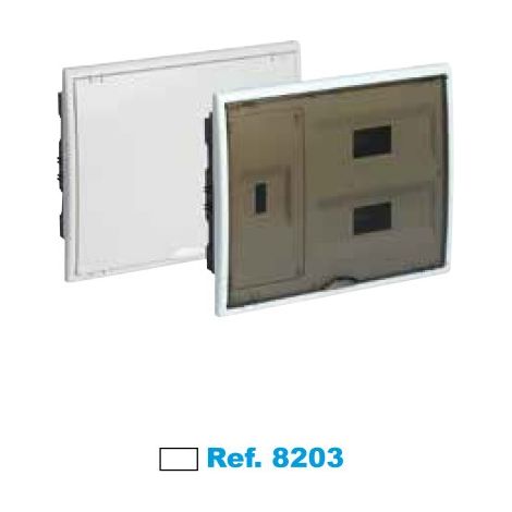 Quadro elettrico da incasso ICP + 24 elementi bianco Solera Arelos 8203