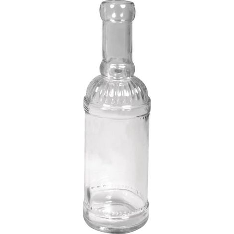 Bouteille en verre - Rayher - Incolore - 21 x ø6cm - Goulot ø2,3cm - Personnalisable